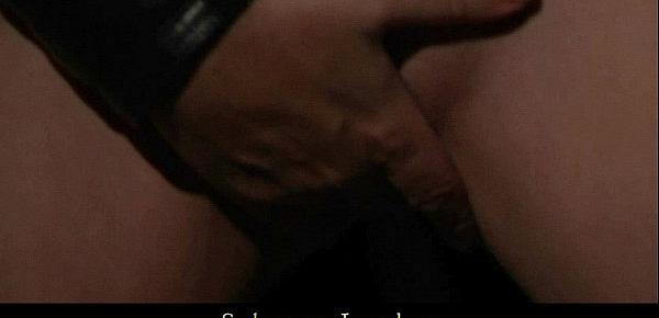  Young submissive slut tied waxed greedy deepthroat cock drilled